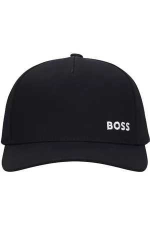 HUGO BOSS Sevile Logo Detail Cotton Cap