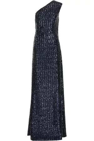 Michael Kors Damen Freizeitkleider - Kleid Aus Jersey Mit Pailletten