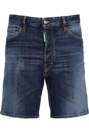 Dsquared2 Herren Shorts - Olop Marine Fit Denim Shorts