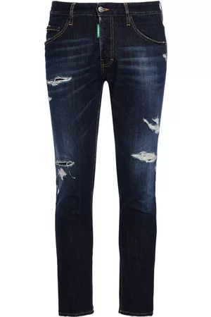 Dsquared2 Herren Cropped Jeans - Olop Skater Denim Jeans