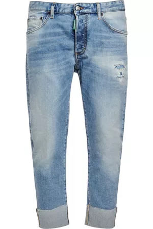 Dsquared2 Herren Cropped Jeans - Olop Sailor Denim Jeans