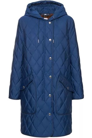 Burberry Damen Mäntel - Roxby Quilted Hooded Midi Coat