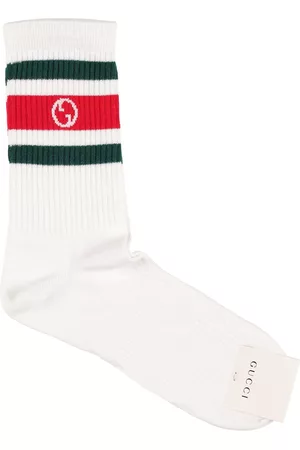 Gucci Herren Socken & Strümpfe - Socken Aus Baumwollmischung Mit Gg-motiv