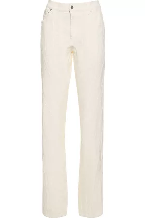 MUGLER Damen Baggy & Boyfriend Jeans - Ausgestellte Baggy-jeans Aus Denim