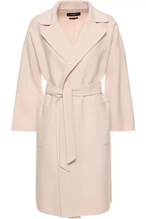 Max Mara Damen Mäntel - Midimantel Aus Wolle Mit Doppelgürtel „rovo“