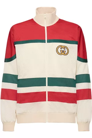 Gucci Herren Jacken - Trainingsjacke Mit Reißverschluss,logo Und Web
