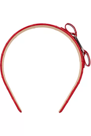 Salvatore Ferragamo Damen Haarschmuck - 2cm Vara Bow Leather Headband