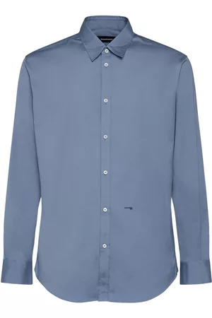 Dsquared2 Herren Shirts - Hemd Aus Stretch-baumwollpopeline