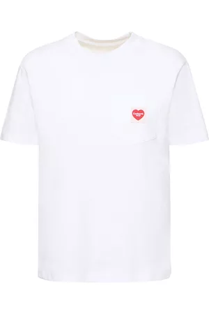 Carhartt Damen Shirts - T-shirt Mit Tasche Und Herzmotiv
