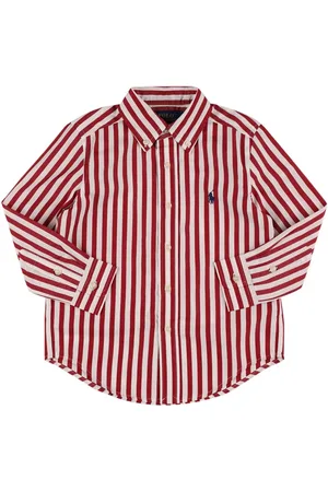 Ralph Lauren Hemd Aus Baumwollpopeline Mit Logostickerei