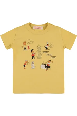 The Animals Observatory Bedrucktes T-shirt Aus Baumwolljersey