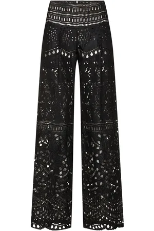 ERMANNO SCERVINO Weite Hose Aus Baumwollmischung