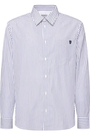 Burberry Gestreiftes Baumwollhemd