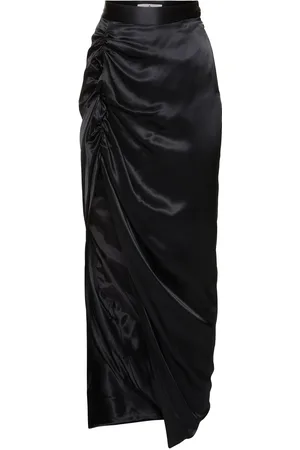 Vivienne Westwood Asymmetrischer, Drapierter Satinrock