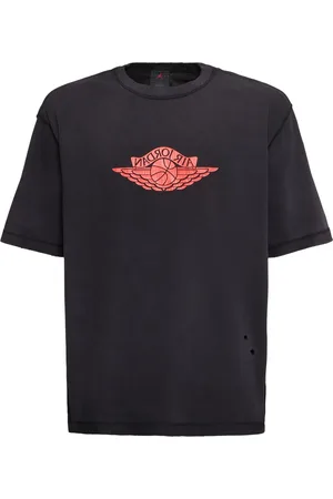 Jordan T-shirt Aus Baumwolljersey Mit Druck „rare Air“