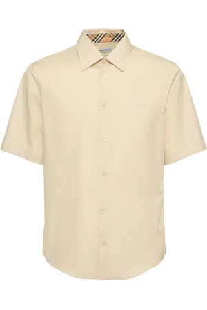 Burberry Kurzärmeliges Hemd Aus Baumwolle