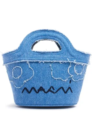 Marni Mikro Handtasche Aus Denim „tropicalia“