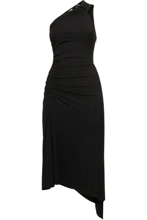 Michael Kors Ein-schulter-kleid Aus Jersey Mit Rüschen