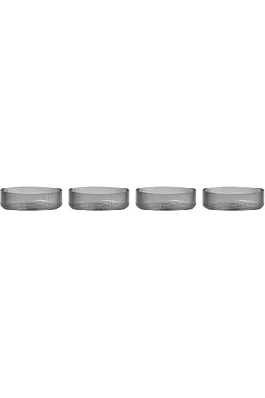 Ferm Living Set: 4 Schüsseln „ripple“