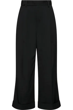 YOHJI YAMAMOTO Wool Gabardine Baggy Pants