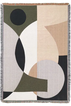 Ferm Living Decke Aus Baumwolle „entire Tapestry“