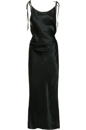 Acne Studios Midikleid Aus Satin „dayla“
