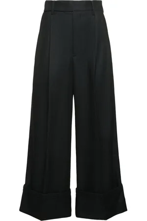 YOHJI YAMAMOTO Baggy-hose Aus Flanell
