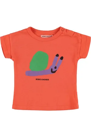 Bobo Choses Bedrucktes T-shirt Aus Baumwolljersey