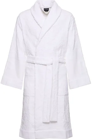 Dolce & Gabbana Bademantel Aus Baumwollfrottee