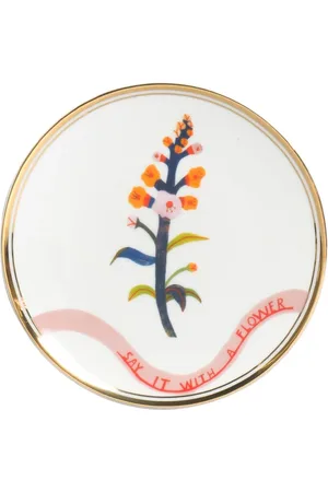 BITOSSI 15cm Fiore Arancio Plate
