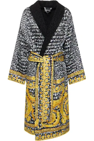 VERSACE Bademantel Mit Druck "heritage"