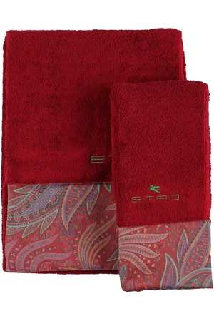 Etro Set: 2 Handtücher Aus Baumwolle „calathea“
