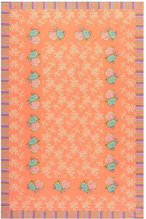 LISA CORTI Baumwolltischdecke „kandem Queen Peach“
