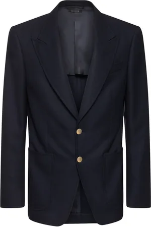 Tom Ford Jacke Aus Wollmischhopsack „grand“