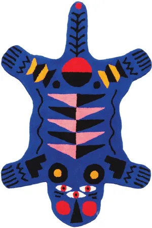 QEEBOO Teppich „oggian Blue Panther M“
