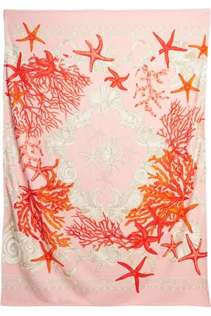 VERSACE Badetuch Aus Baumwolle "barocco De La Mer"
