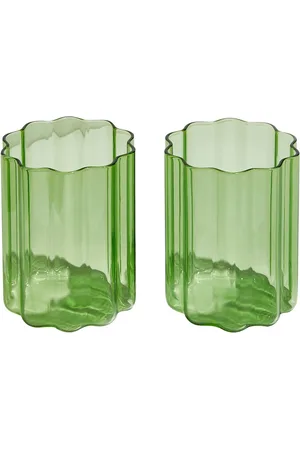 Fazeek Set Of 2 Wave Glasses