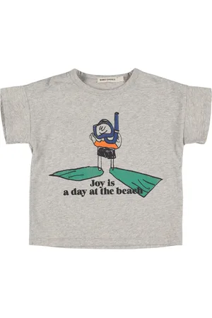Bobo Choses Bedrucktes T-shirt Aus Baumwolljersey