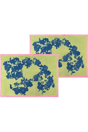 Stories of Italy Set Of 2 Hortensia Placemats