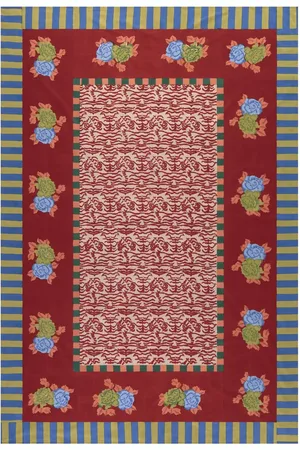 LISA CORTI Tischdecke „indian Tiger Red“
