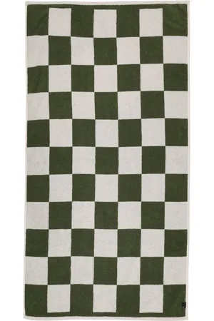Hay Check Cotton Bath Towel