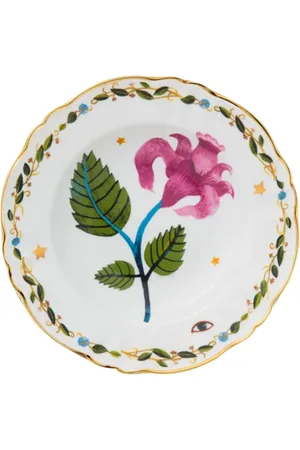 BITOSSI Teller Mit Blumenmotiv