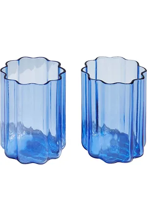 Fazeek Set Of 2 Wave Glasses
