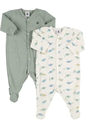 Petit Bateau Set: 2 Strampler Aus Baumwolljersey