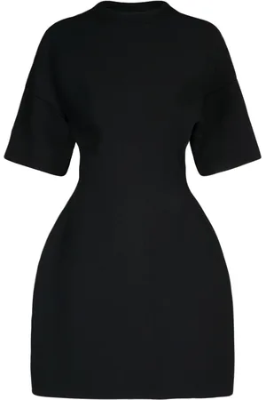 Balenciaga Kleid Aus Kompakter Viskose