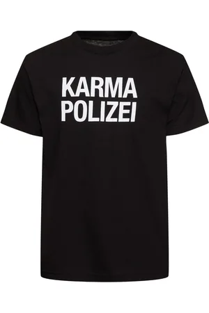 Pleasures Karma Polizei Printed Cotton T-shirt