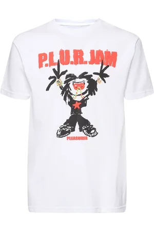 Pleasures Printed Cotton T-shirt