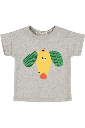 Bobo Choses Bedrucktes T-shirt Aus Baumwolljersey