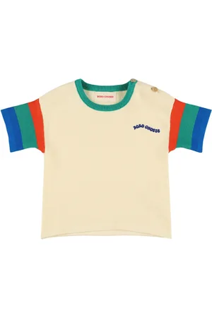 Bobo Choses Bedrucktes T-shirt Aus Baumwolljersey