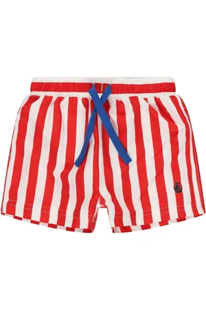 Petit Bateau Badeshorts Aus Lycra Mit Streifen